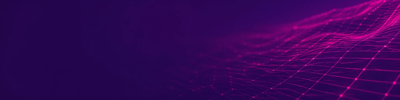 Purple Matte & Pink Digital Grid cool LinkedIn banner
