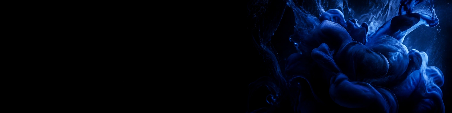 Ink Swirl in Water cool LinkedIn banner