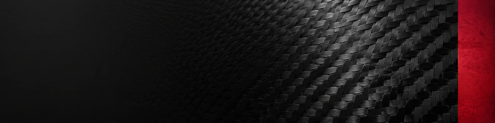 Carbon Fiber & Crimson Stripe cool LinkedIn banner
