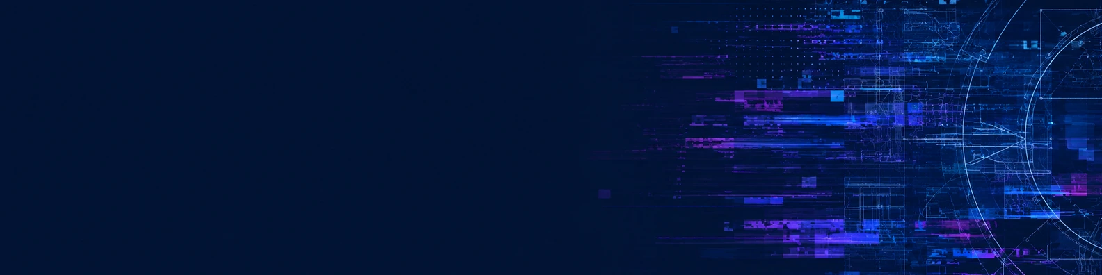 Overlapping Blueprint Shifting cool LinkedIn banner