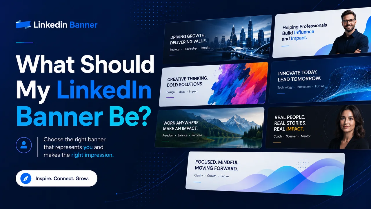 What Should My LinkedIn Banner Be blog featured image