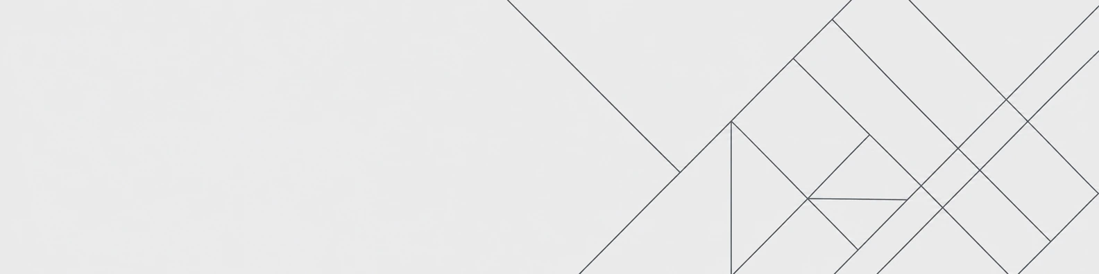Asymmetric Angles abstract LinkedIn banner for a professional profile