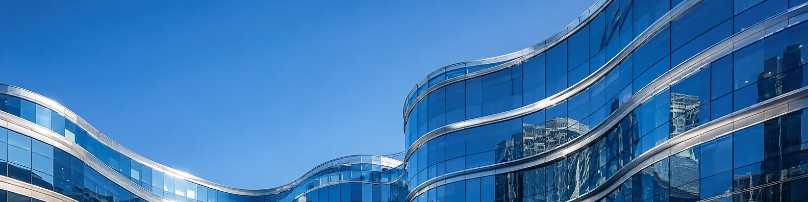 Azure Horizon business LinkedIn banner for a professional profile
