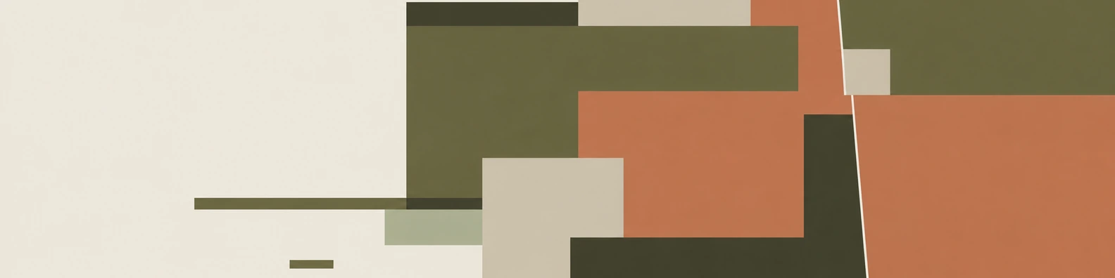 Brutalist Offset creative LinkedIn banner for a professional profile