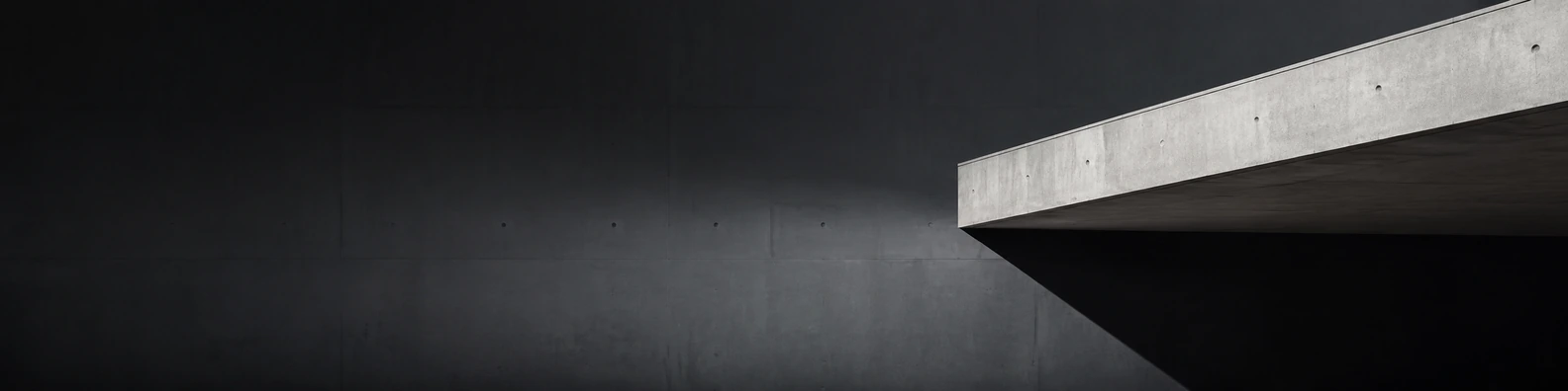 Cantilever Geometric Shadow business LinkedIn banner for real estate architecture and construction professionals