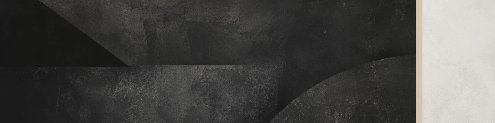 Chalky Charcoal Field creative LinkedIn banner for a professional profile