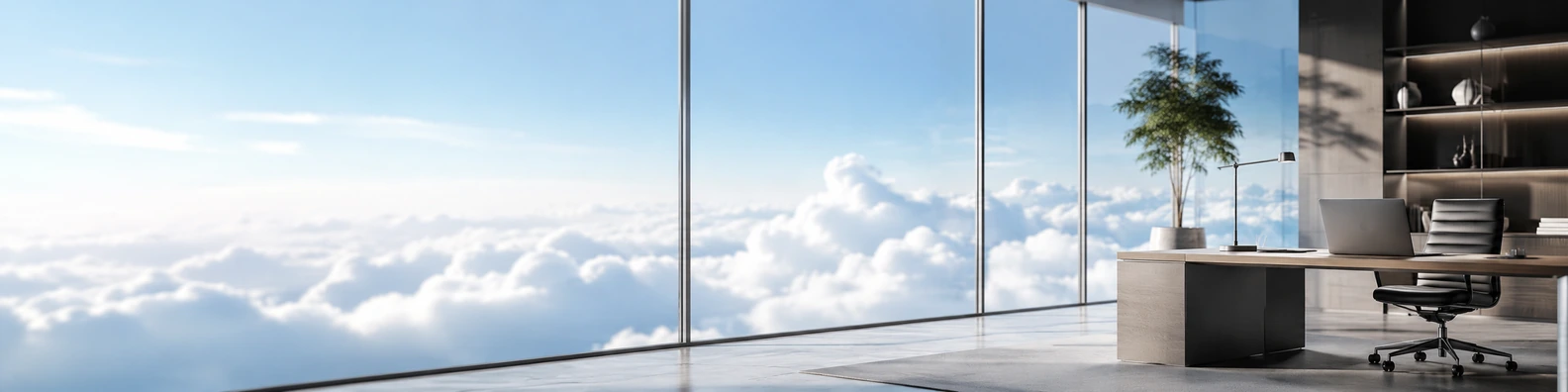 Cloud Office business LinkedIn banner for a professional profile