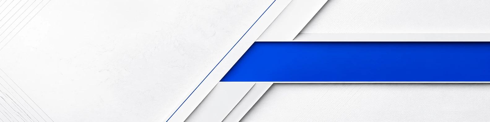 Cobalt Linear Block geometric LinkedIn banner with clean custom text space