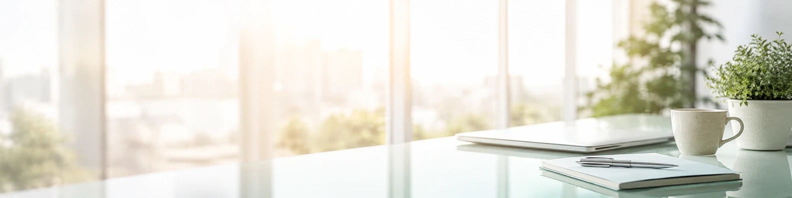 Dawn Desk business LinkedIn banner for a professional profile
