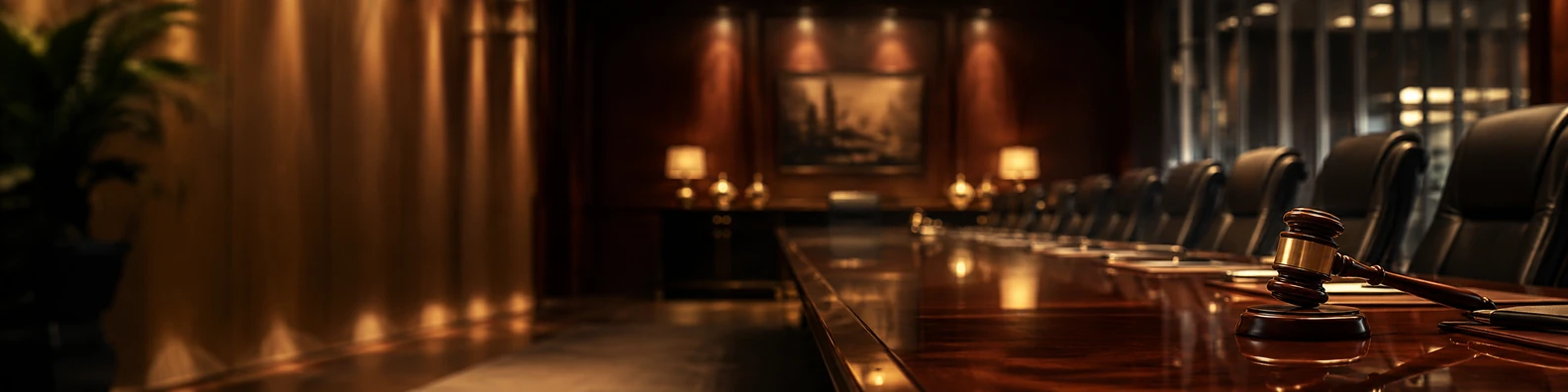Elite Gavel business LinkedIn banner for a professional profile