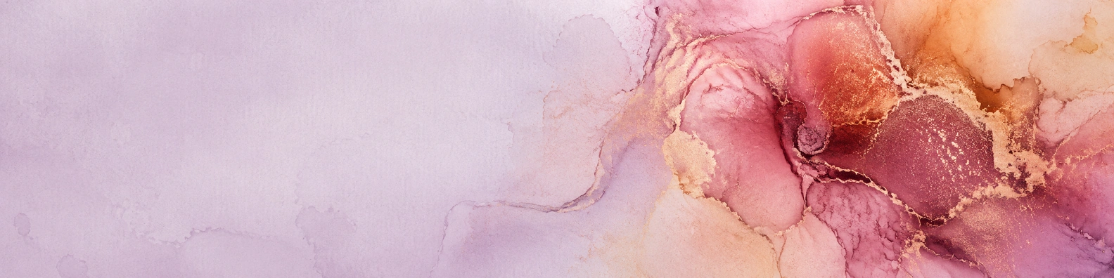 Ethereal Pigment Pool creative LinkedIn banner for a professional profile