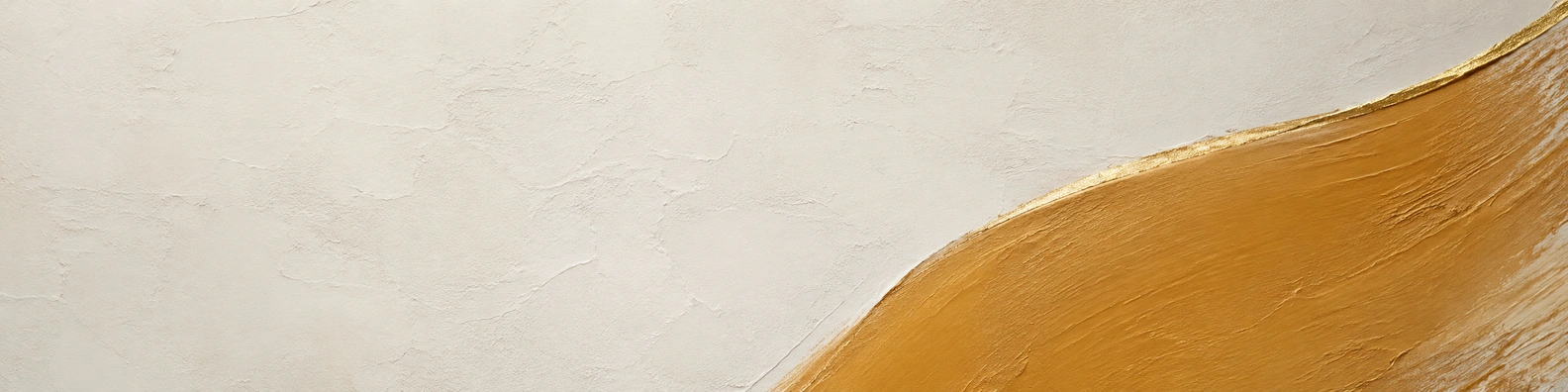 Gilded Edge Stroke creative LinkedIn banner for a professional profile