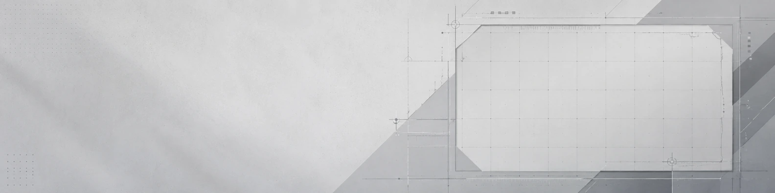Grid Alignment Module geometric LinkedIn banner with clean custom text space