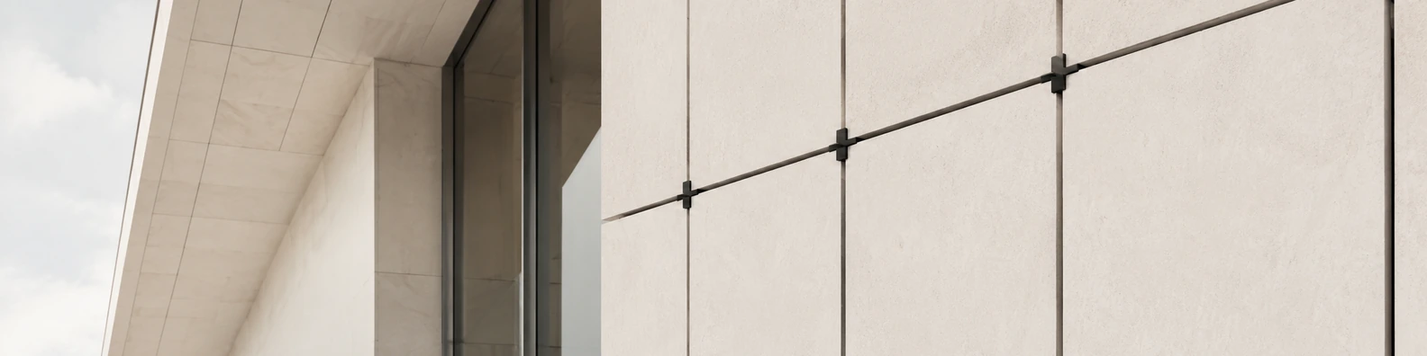 Ivory Rain Screen Alignment business LinkedIn banner for real estate architecture and construction professionals