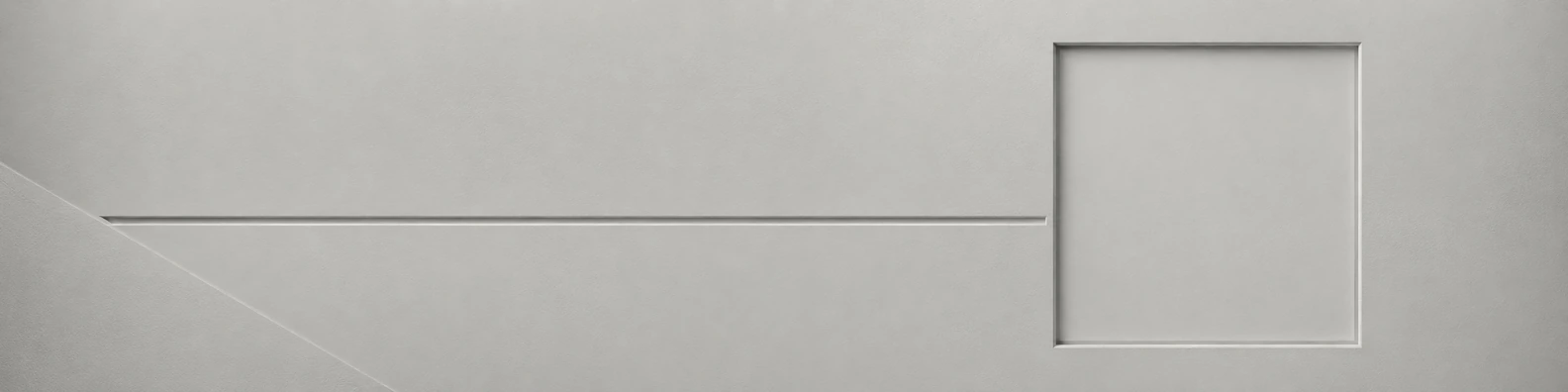 Monochromatic Inset Line geometric LinkedIn banner with clean custom text space