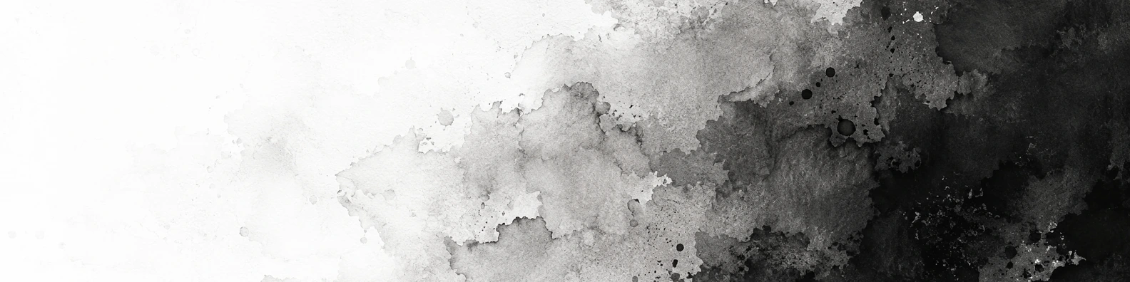 Monochromatic Raw Wash creative LinkedIn banner for a professional profile