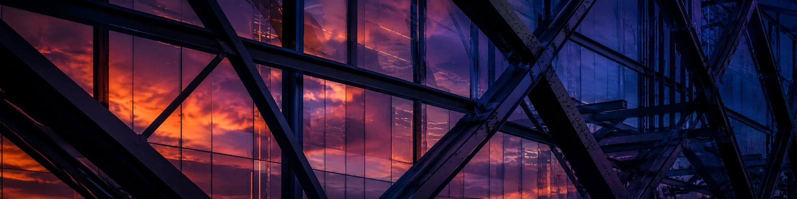 Neon Nexus business LinkedIn banner for a professional profile