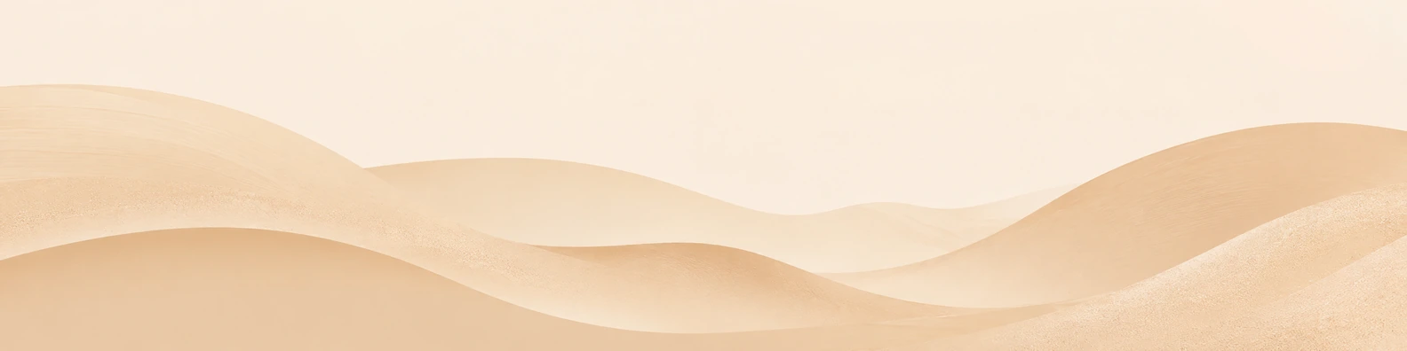 Oatmeal Dunes abstract LinkedIn banner for a professional profile