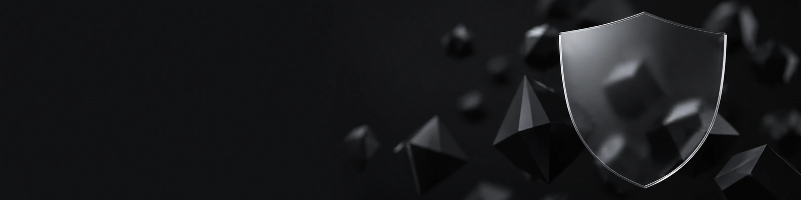 Onyx Blur abstract LinkedIn banner for a professional profile