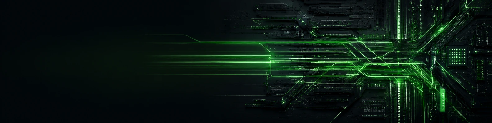 Optical Pathway code and data LinkedIn banner for a professional technical profile