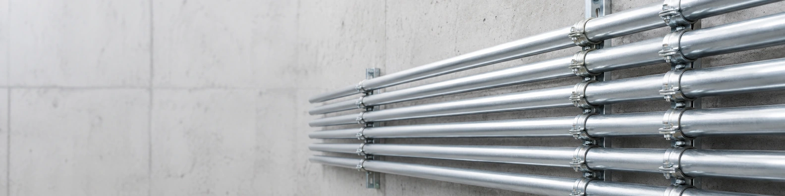 Parallel Electrical Conduit Run business LinkedIn banner for real estate architecture and construction professionals
