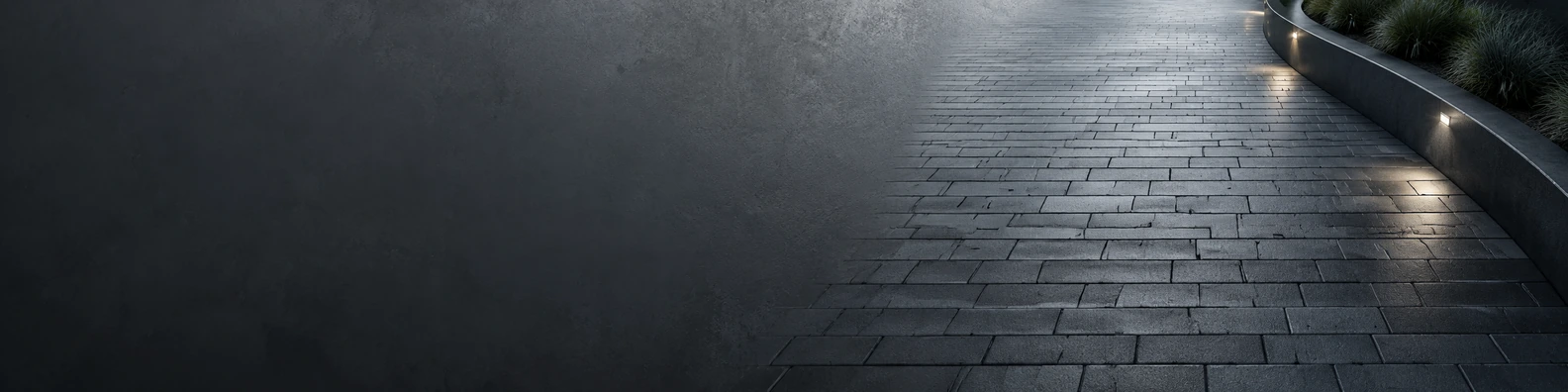 Pedestrian Paver Matrix urban city LinkedIn banner for a professional profile