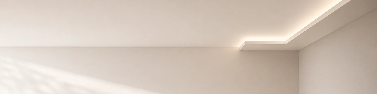 Perimeter Drop Ceiling Shadow business LinkedIn banner for real estate architecture and construction professionals