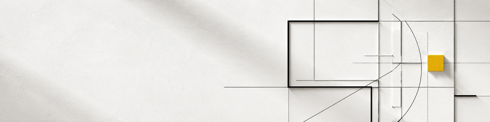 Primary Axis Frame geometric LinkedIn banner with clean custom text space