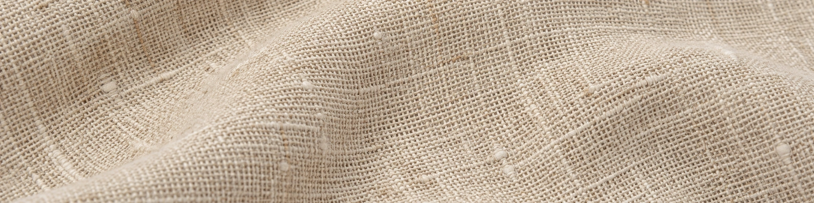 Raw Belgian Linen abstract LinkedIn banner for a professional profile
