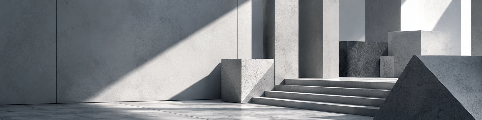 Shadow-Play Block creative LinkedIn banner for a professional profile