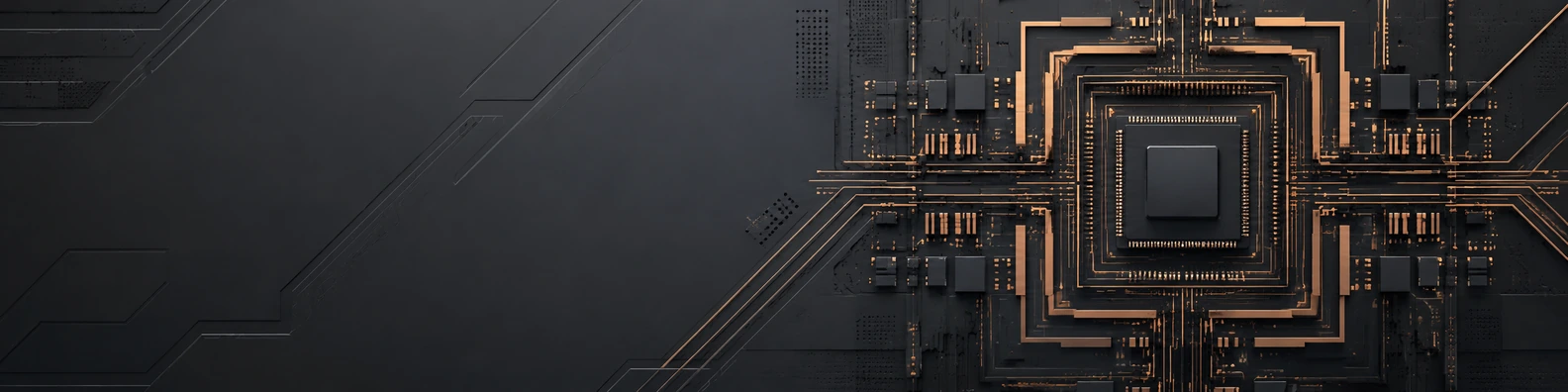Silicon Architecture code and data LinkedIn banner for a professional technical profile