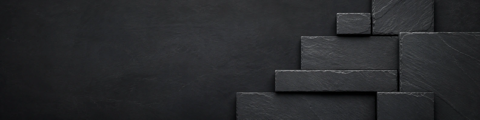 Slate Stone Balance nature-inspired LinkedIn banner for a professional profile