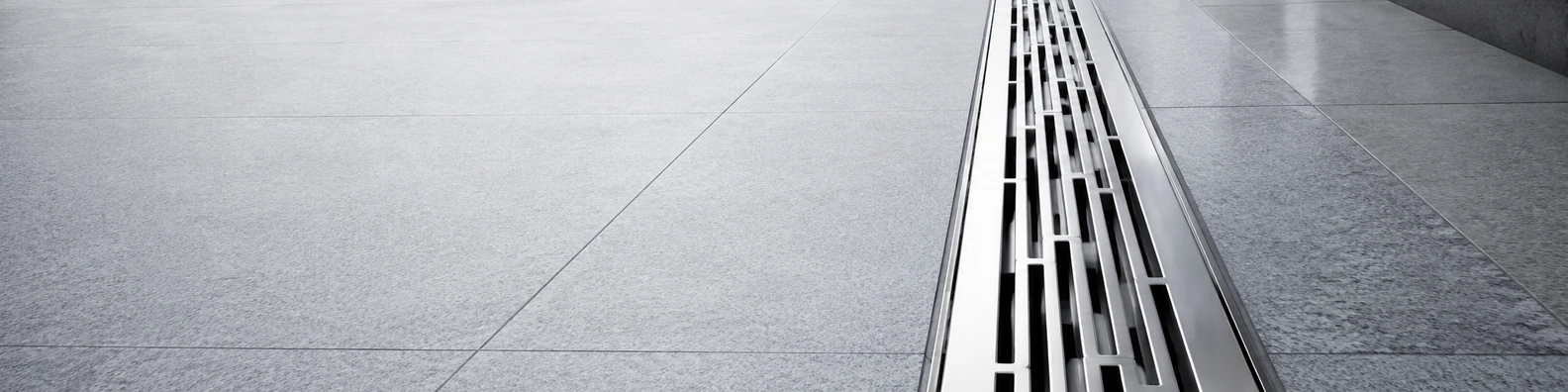 Stainless Steel Drainage Grate urban city LinkedIn banner for a professional profile