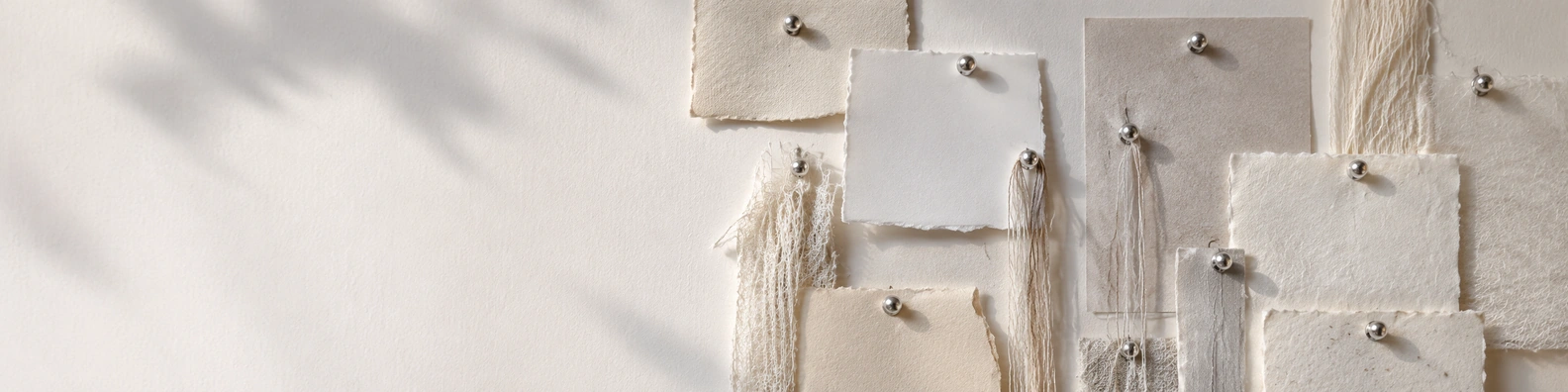 Tactile Pin Board creative LinkedIn banner for a professional profile