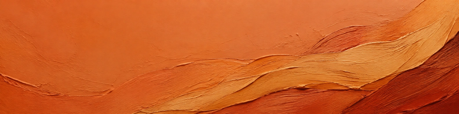 Terracotta Relief creative LinkedIn banner for a professional profile