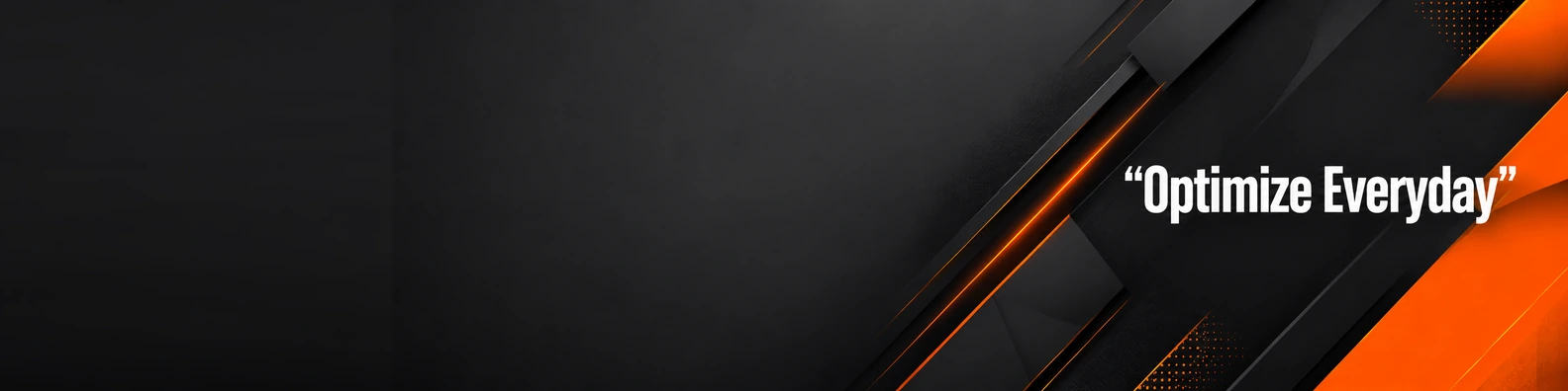 The Peak Performer Optimize Everyday quote LinkedIn banner for a professional profile