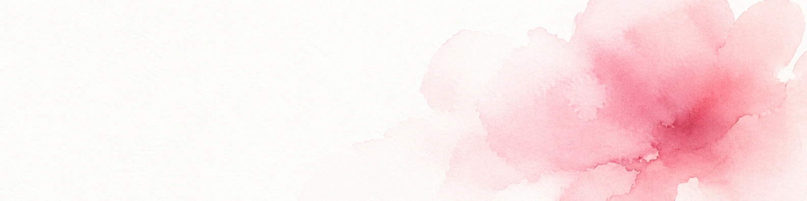 Translucent Rose Bleed creative LinkedIn banner for a professional profile