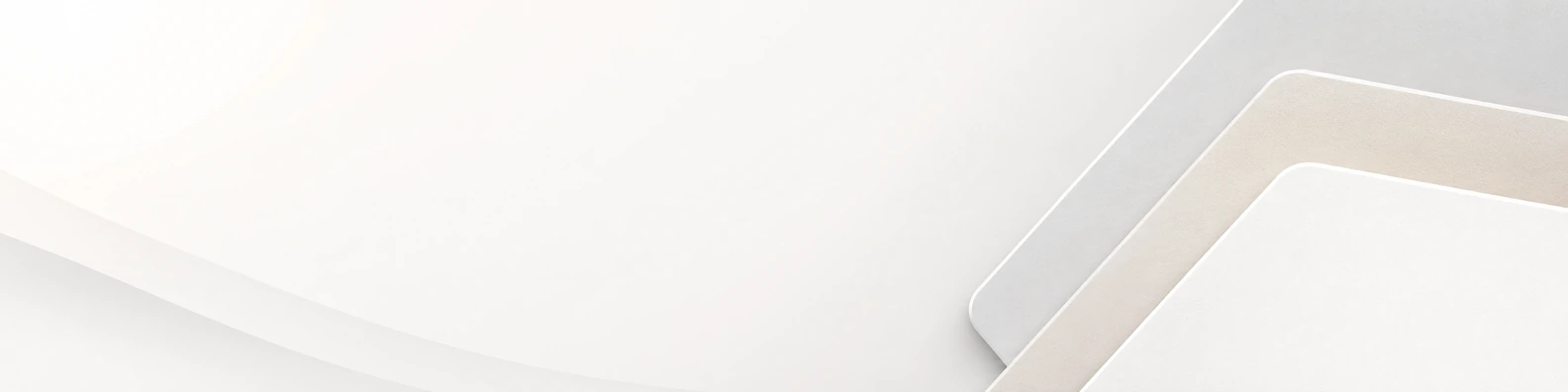 Tri-Panel Gradient Stacking geometric LinkedIn banner with clean custom text space