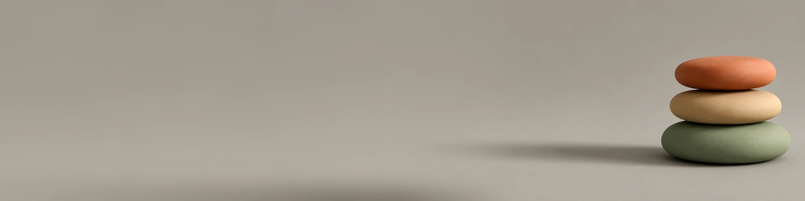 Zen Stack abstract LinkedIn banner for a professional profile